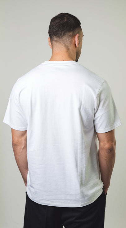 White Color Crew-Neck T-Shirt