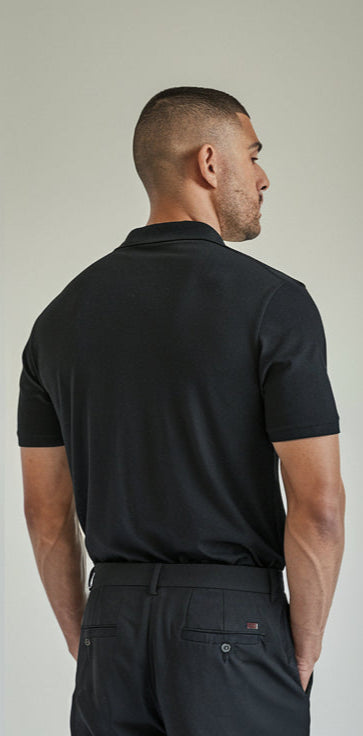 Black Color Polo T-Shirt