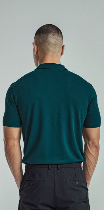 Bottle Green Color Polo T-Shirt