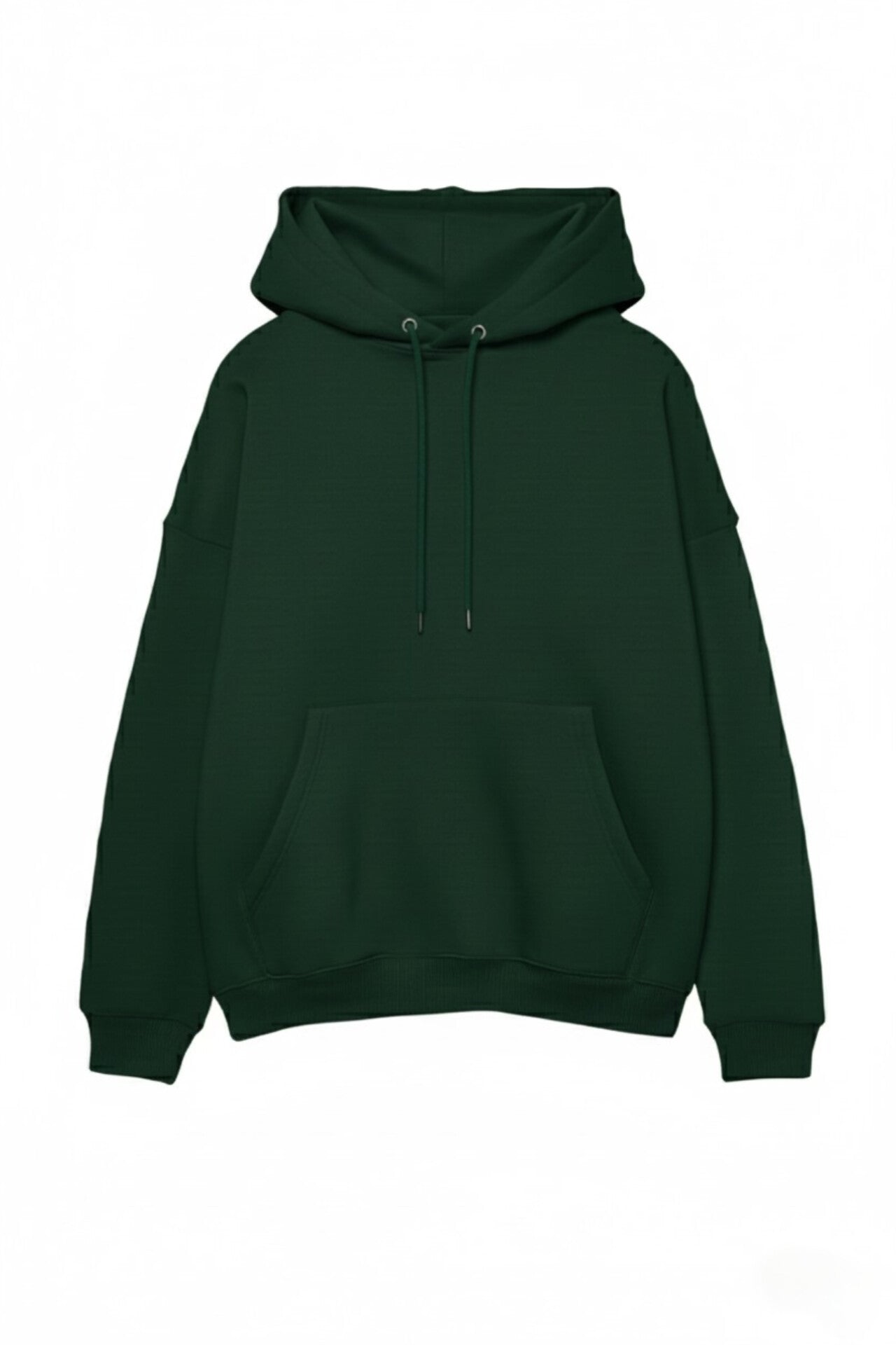 Bottle Green Color Hoodie
