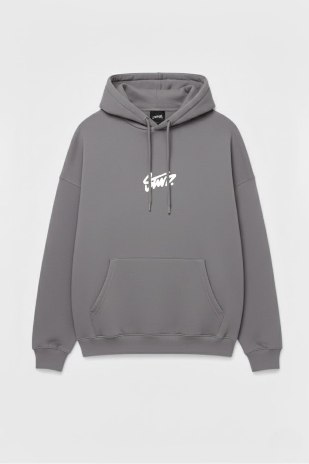 STWD Grey Color Hoodie