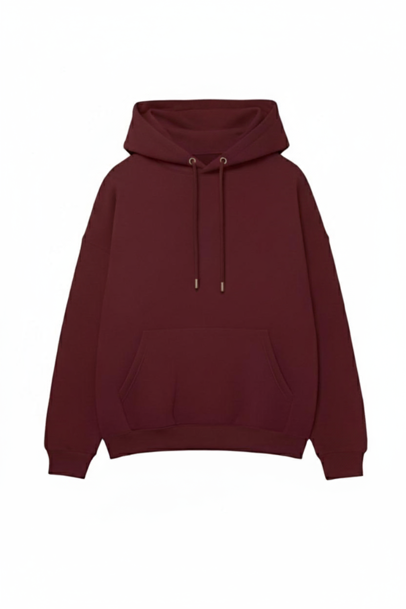 Maroon Color Hoodie