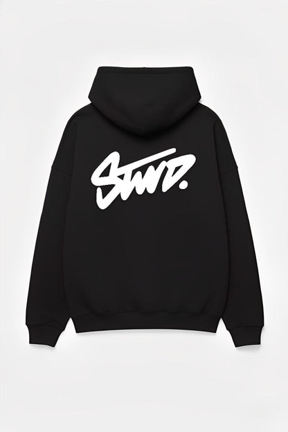 STWD Black Color Hoodie