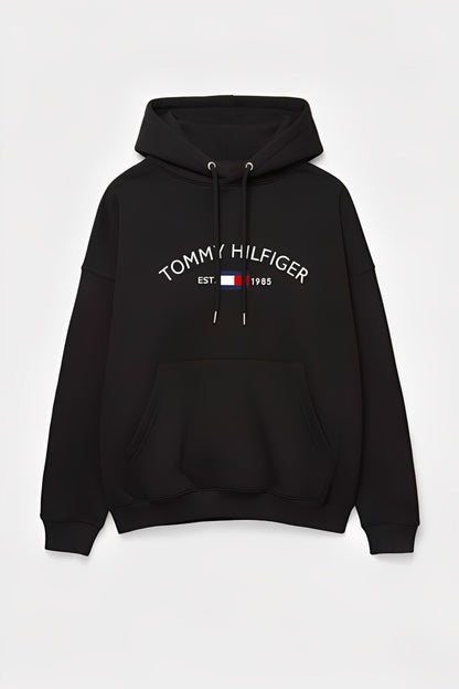 Tommy Hilfiger Black Color Hoodie