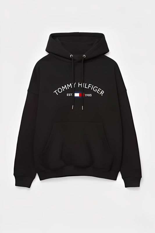 Tommy Hilfiger Black Color Hoodie